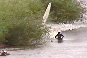 Lindsay Rides Her First Severn Bore